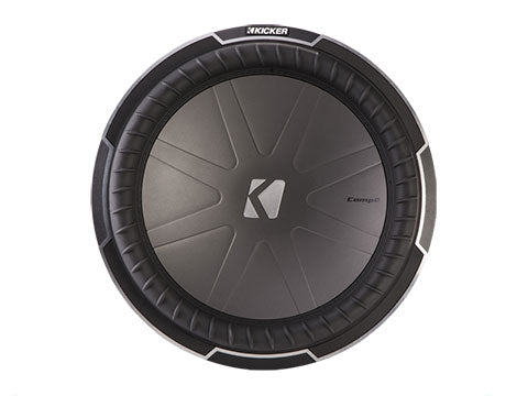 Kicker CompQ 15"(38cm) Subwoofer, DVC, 2-ohm