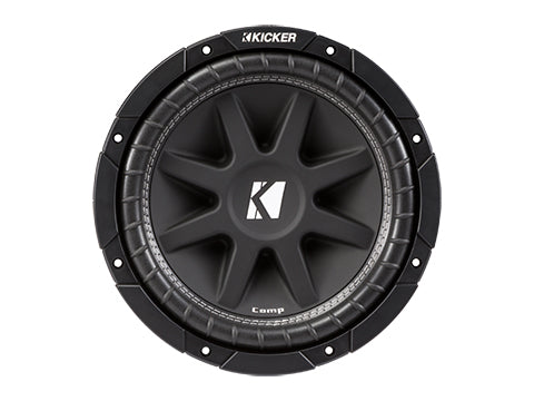 Kicker Comp 10-inch (25cm) Subwoofer, 4-Ohm SVC