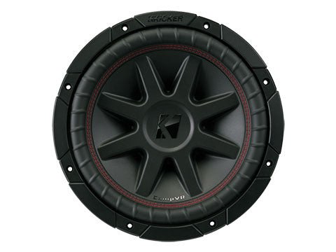 Kicker COMPVR 10-INCH(25CM) SUBWOOFER, 2-OHM DVC