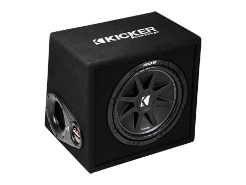 Kicker Comp 12-inch (30cm) Sub in Vented Encl, 4-Ohm, RoHS Compliant