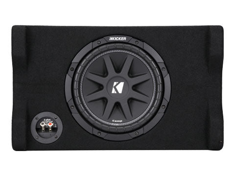 Kicker Comp 10" (25cm) Subwoofer in Down Firing Enclosure, 4-Ohm, RoHS Compliant