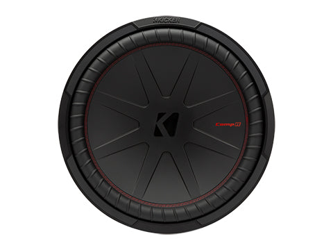 Kicker CompR 15"(38cm) Subwoofer, DVC, 2-ohm