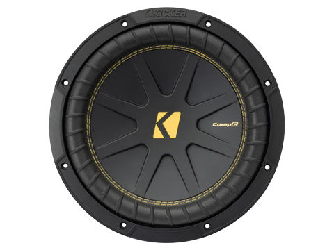 Kicker CompC 10" (25cm) subwoofer, SVC, 4ohm, RoHS Compliant