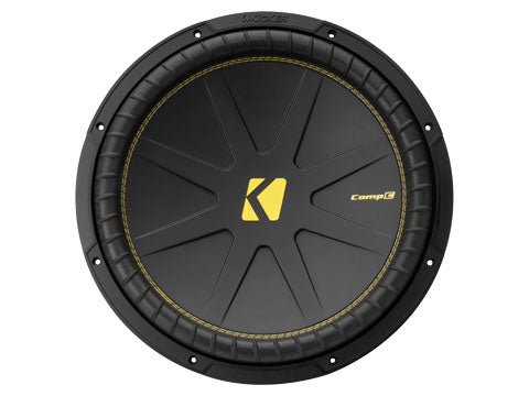 Kicker CompC 15" (38cm) subwoofer, SVC, 4ohm, RoHS Compliant