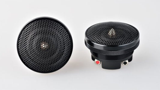 Hybrid Audio Technologies Pro Series (Ring Radiator) 25mm Soft-Dome Tweeter in Enhanced Aluminum Housing  - Pair